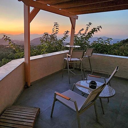 Villa Rosa - Luxury Villas With Panoramic Views Lagoudi Zia Buitenkant foto