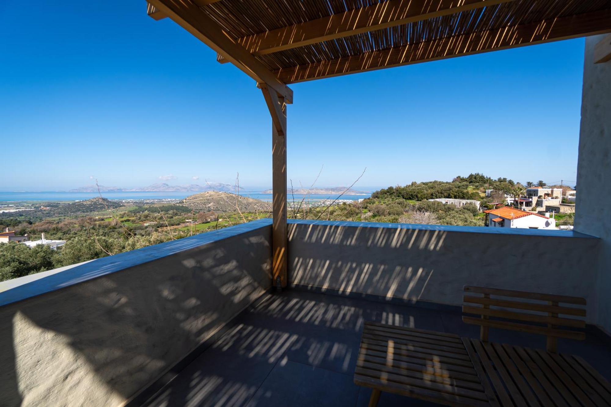 Villa Rosa - Luxury Villas With Panoramic Views Lagoudi Zia Buitenkant foto
