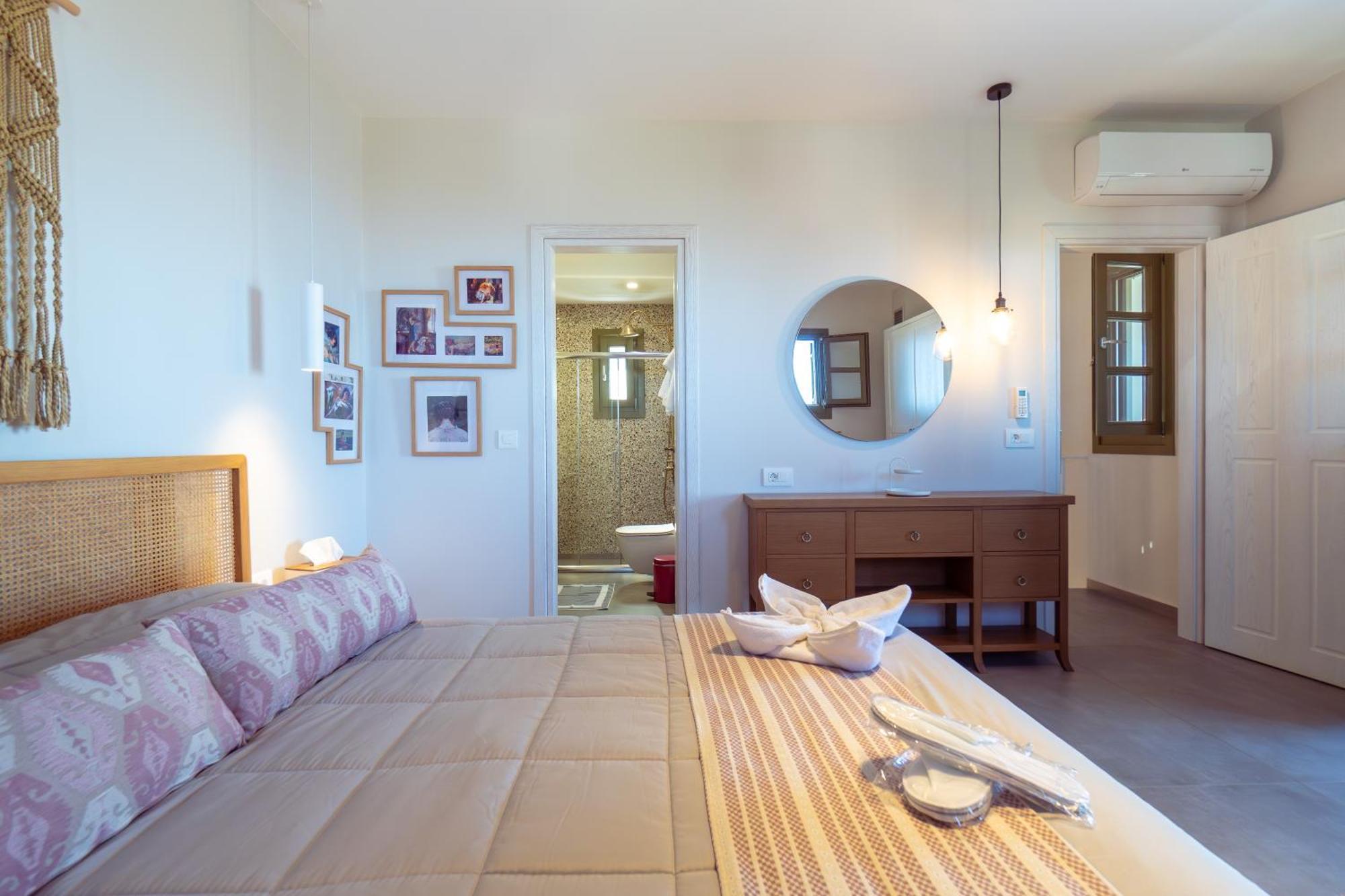 Villa Rosa - Luxury Villas With Panoramic Views Lagoudi Zia Buitenkant foto