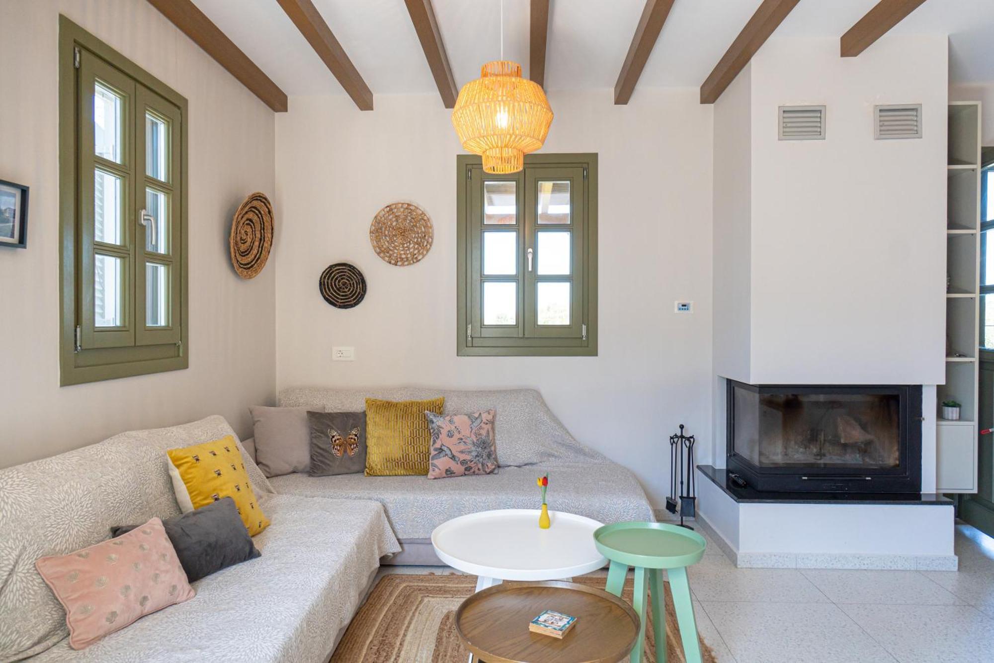 Villa Rosa - Luxury Villas With Panoramic Views Lagoudi Zia Buitenkant foto