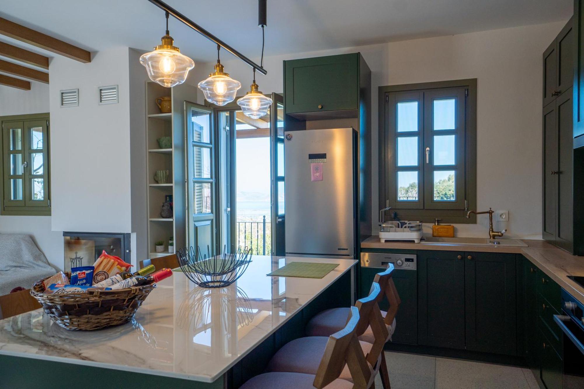 Villa Rosa - Luxury Villas With Panoramic Views Lagoudi Zia Buitenkant foto
