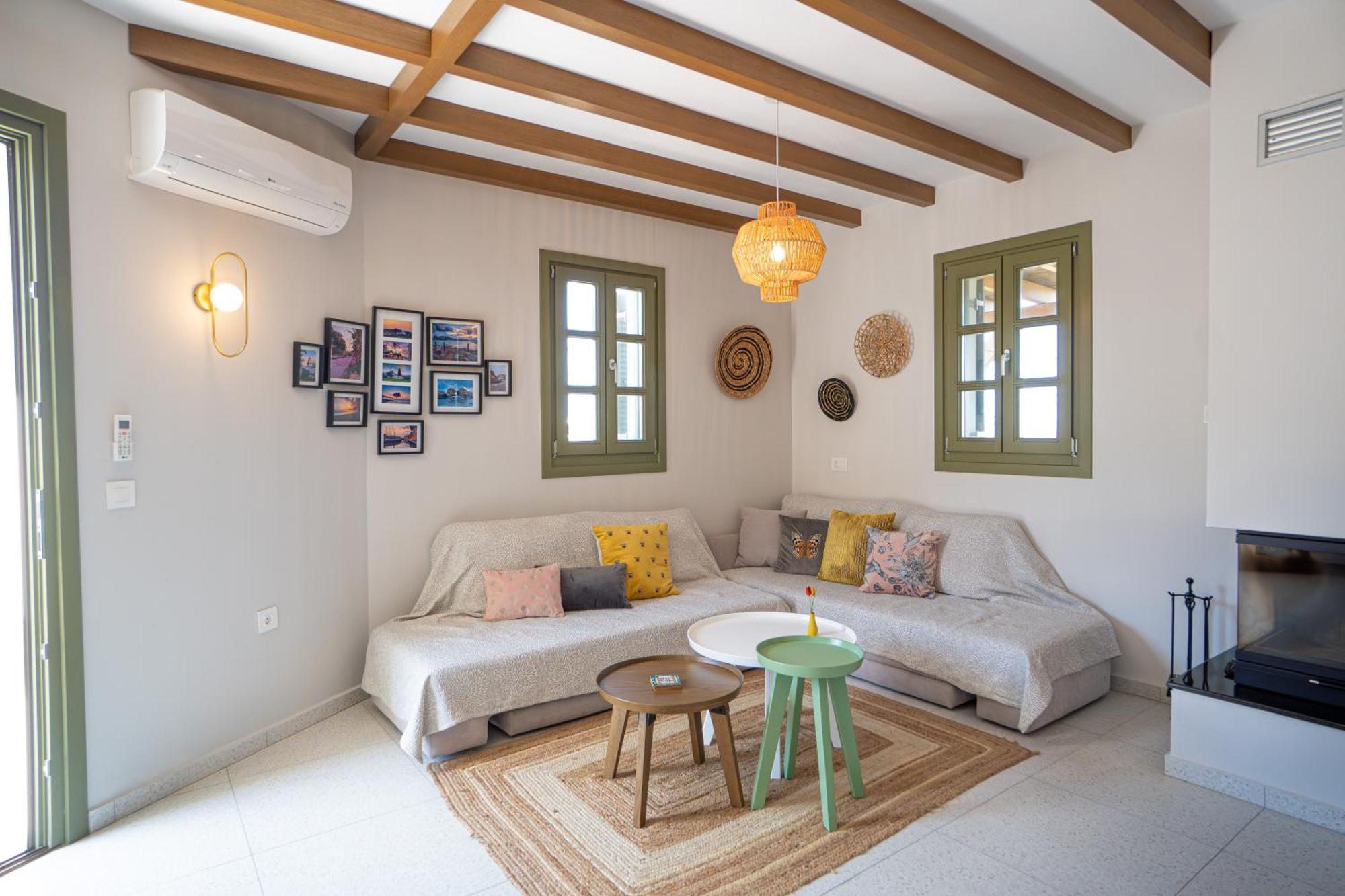 Villa Rosa - Luxury Villas With Panoramic Views Lagoudi Zia Buitenkant foto