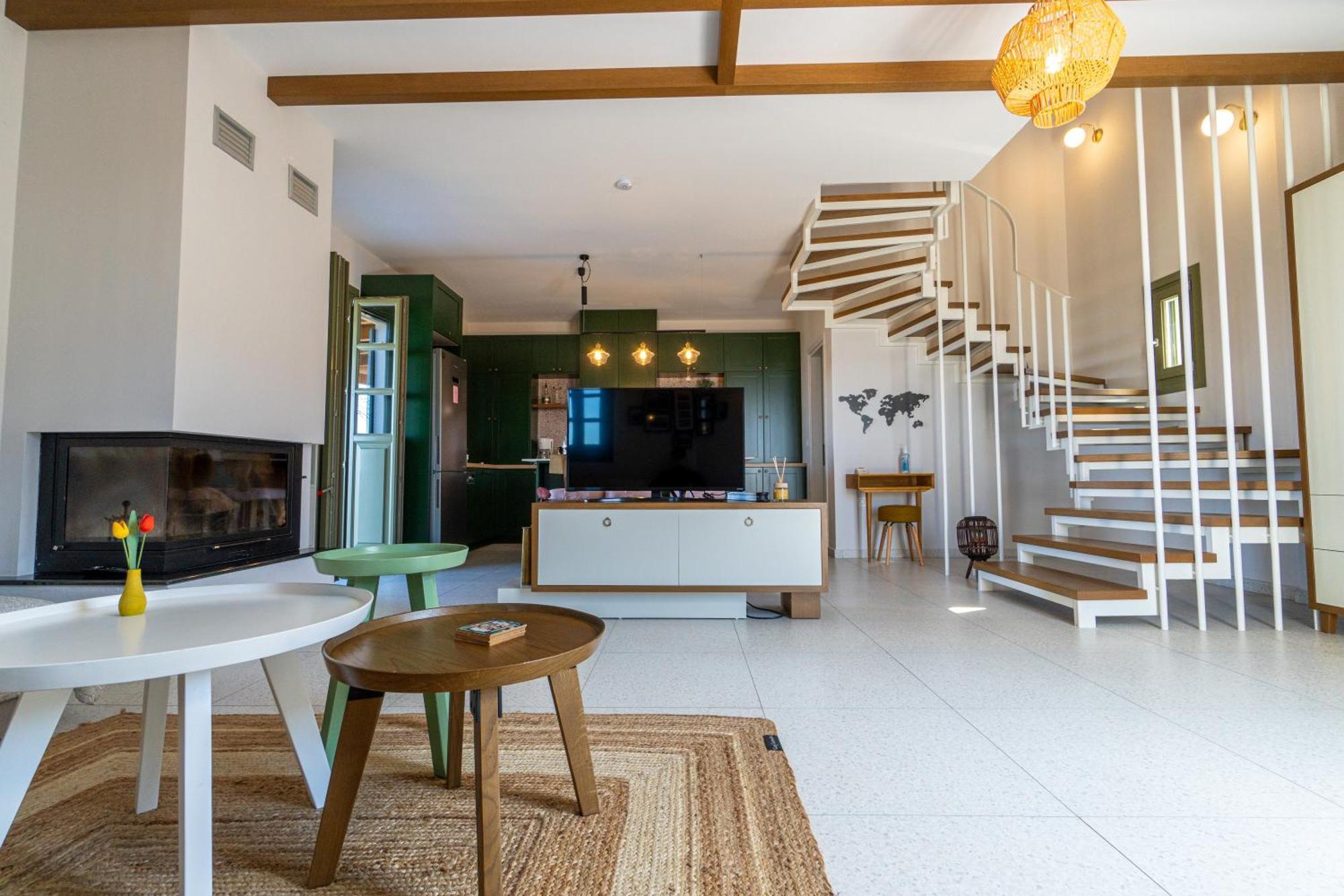 Villa Rosa - Luxury Villas With Panoramic Views Lagoudi Zia Buitenkant foto