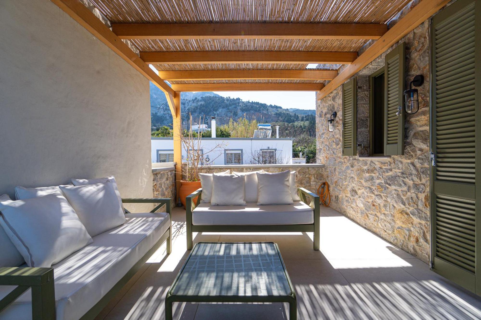 Villa Rosa - Luxury Villas With Panoramic Views Lagoudi Zia Buitenkant foto