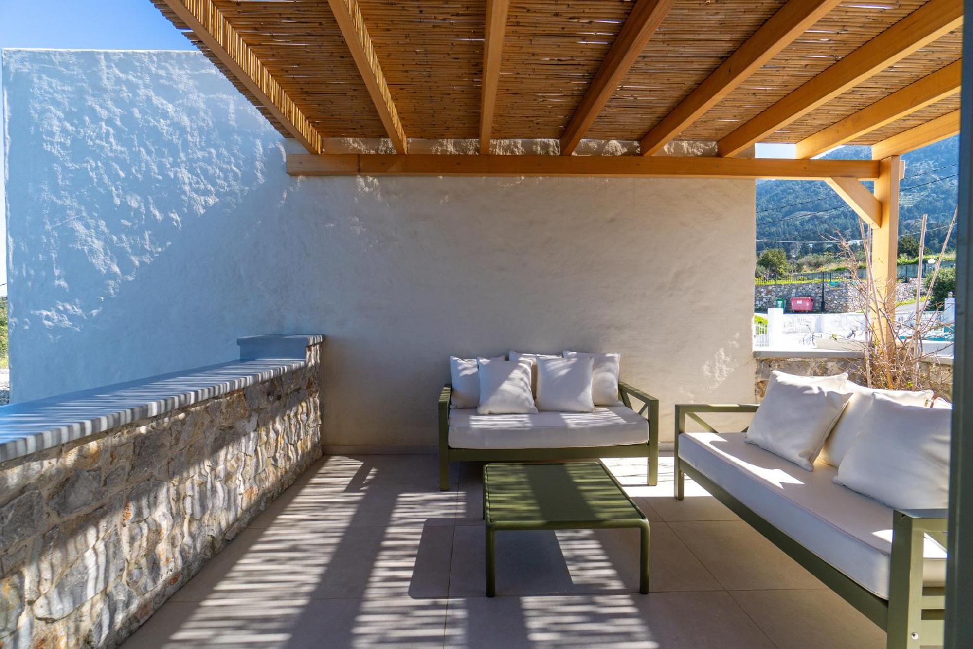 Villa Rosa - Luxury Villas With Panoramic Views Lagoudi Zia Buitenkant foto