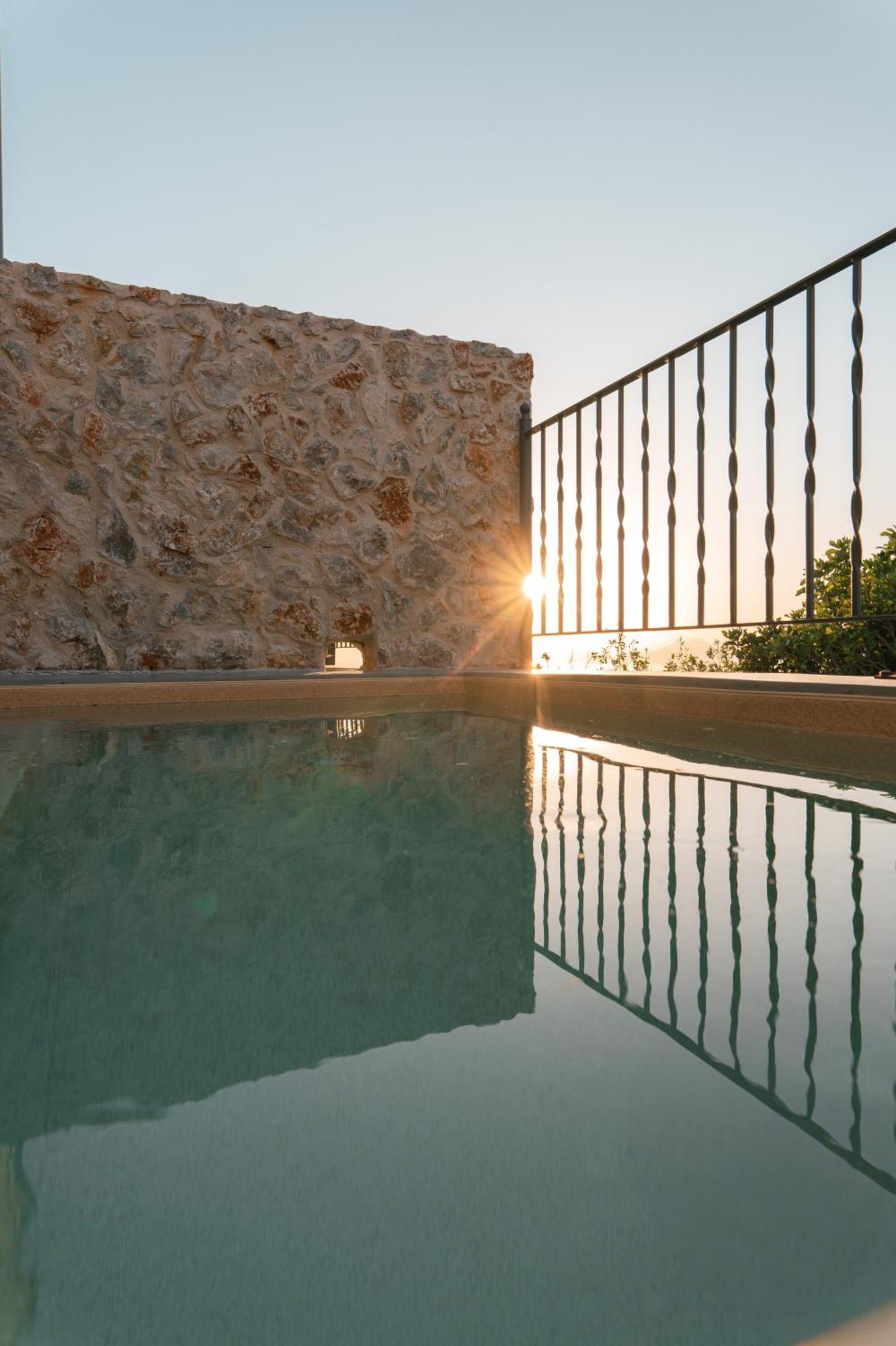 Villa Rosa - Luxury Villas With Panoramic Views Lagoudi Zia Buitenkant foto