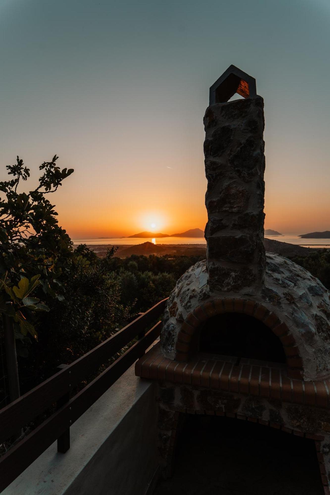 Villa Rosa - Luxury Villas With Panoramic Views Lagoudi Zia Buitenkant foto