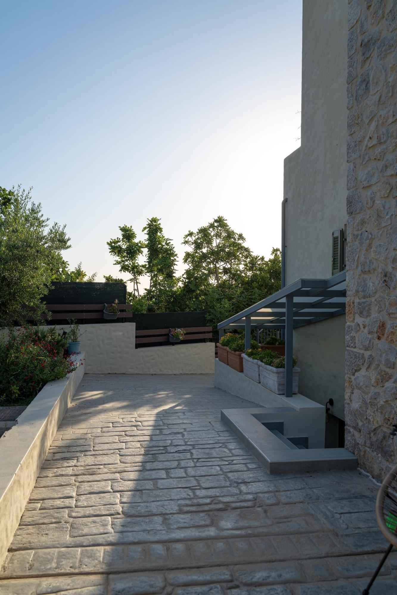 Villa Rosa - Luxury Villas With Panoramic Views Lagoudi Zia Buitenkant foto