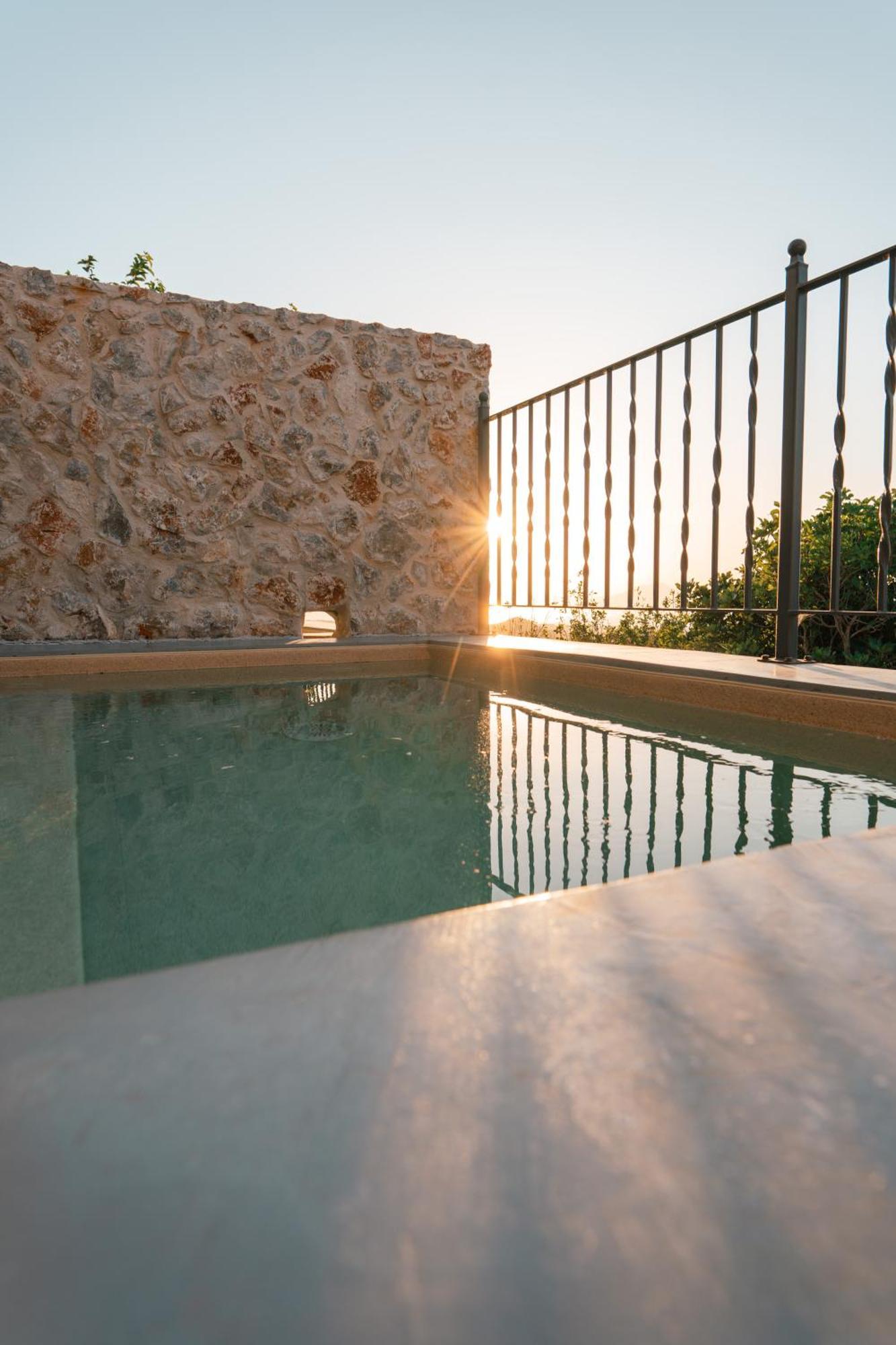 Villa Rosa - Luxury Villas With Panoramic Views Lagoudi Zia Buitenkant foto