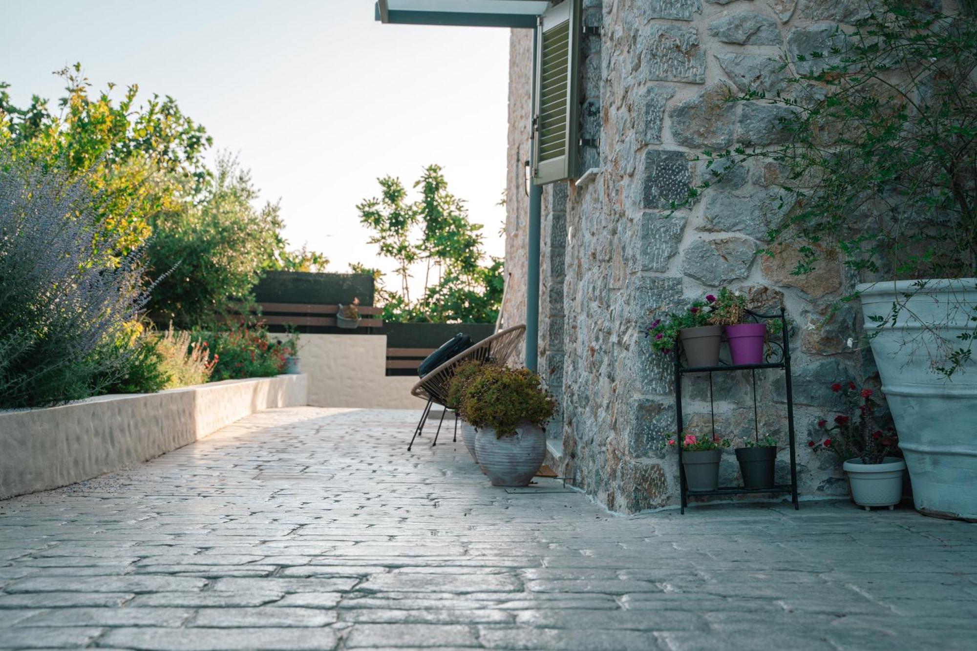 Villa Rosa - Luxury Villas With Panoramic Views Lagoudi Zia Buitenkant foto