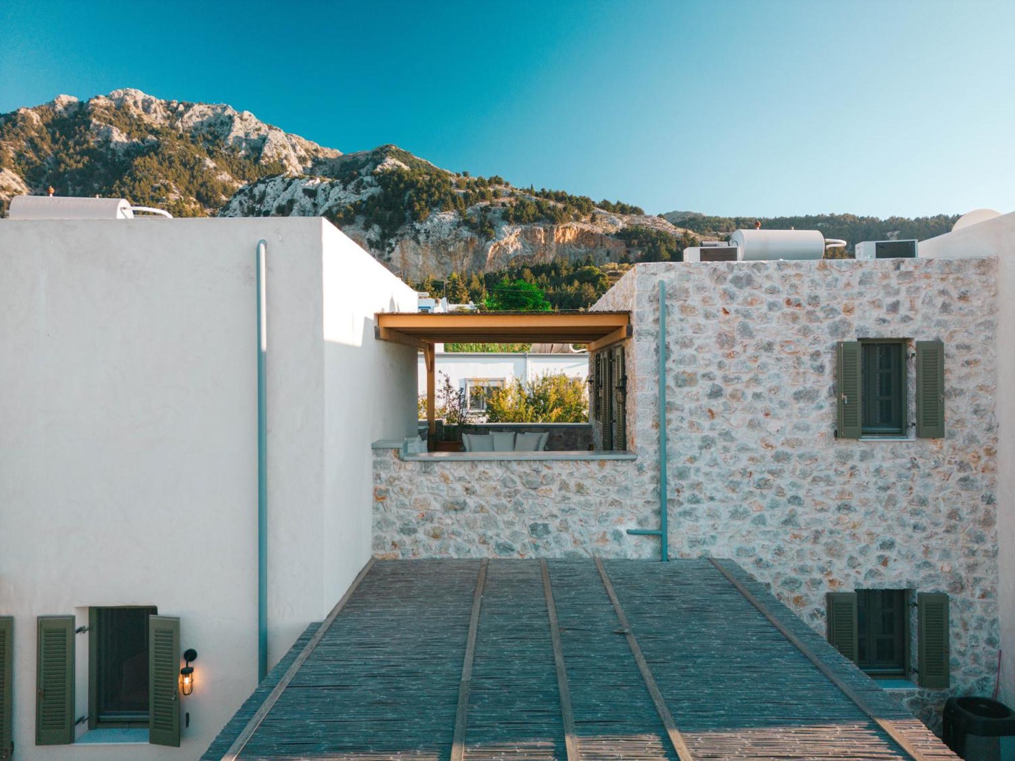 Villa Rosa - Luxury Villas With Panoramic Views Lagoudi Zia Buitenkant foto