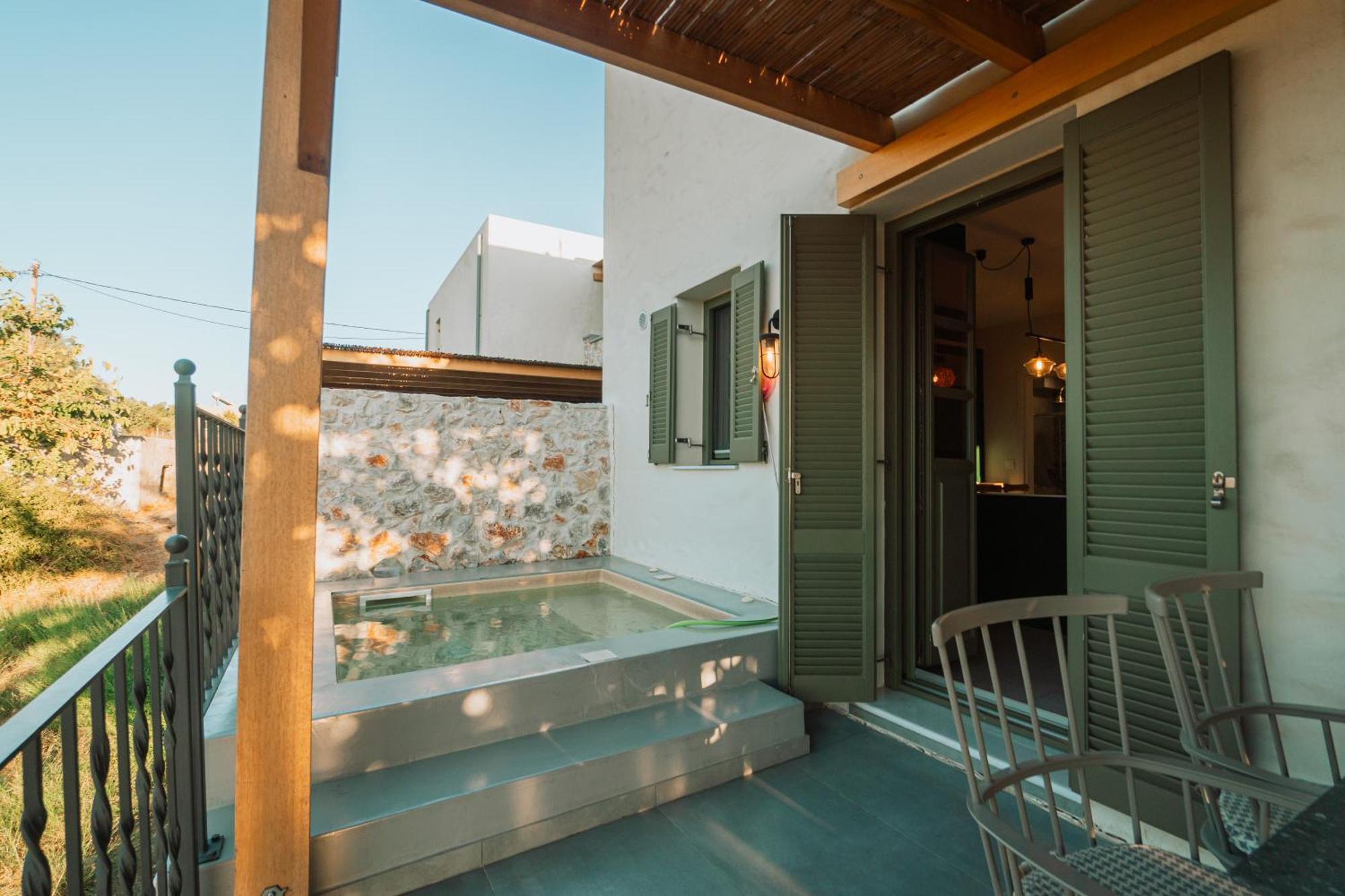 Villa Rosa - Luxury Villas With Panoramic Views Lagoudi Zia Buitenkant foto