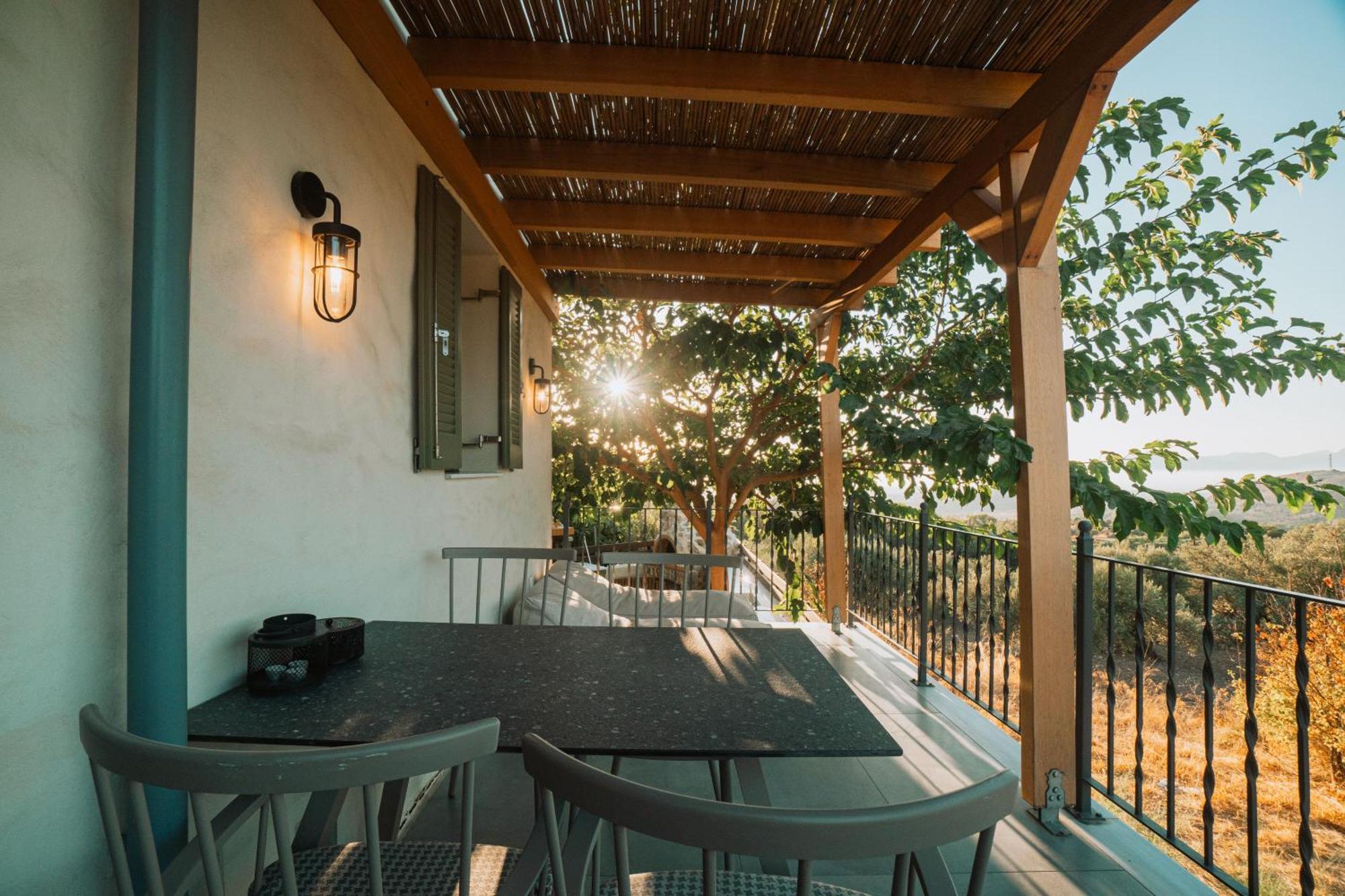 Villa Rosa - Luxury Villas With Panoramic Views Lagoudi Zia Buitenkant foto