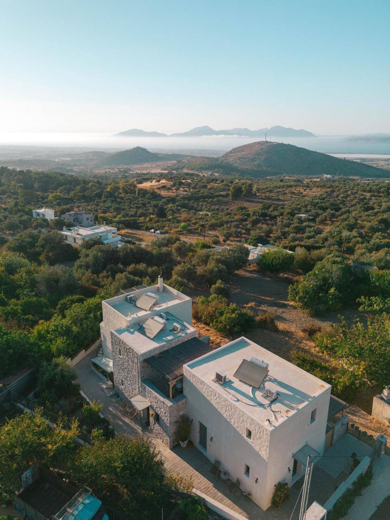 Villa Rosa - Luxury Villas With Panoramic Views Lagoudi Zia Buitenkant foto