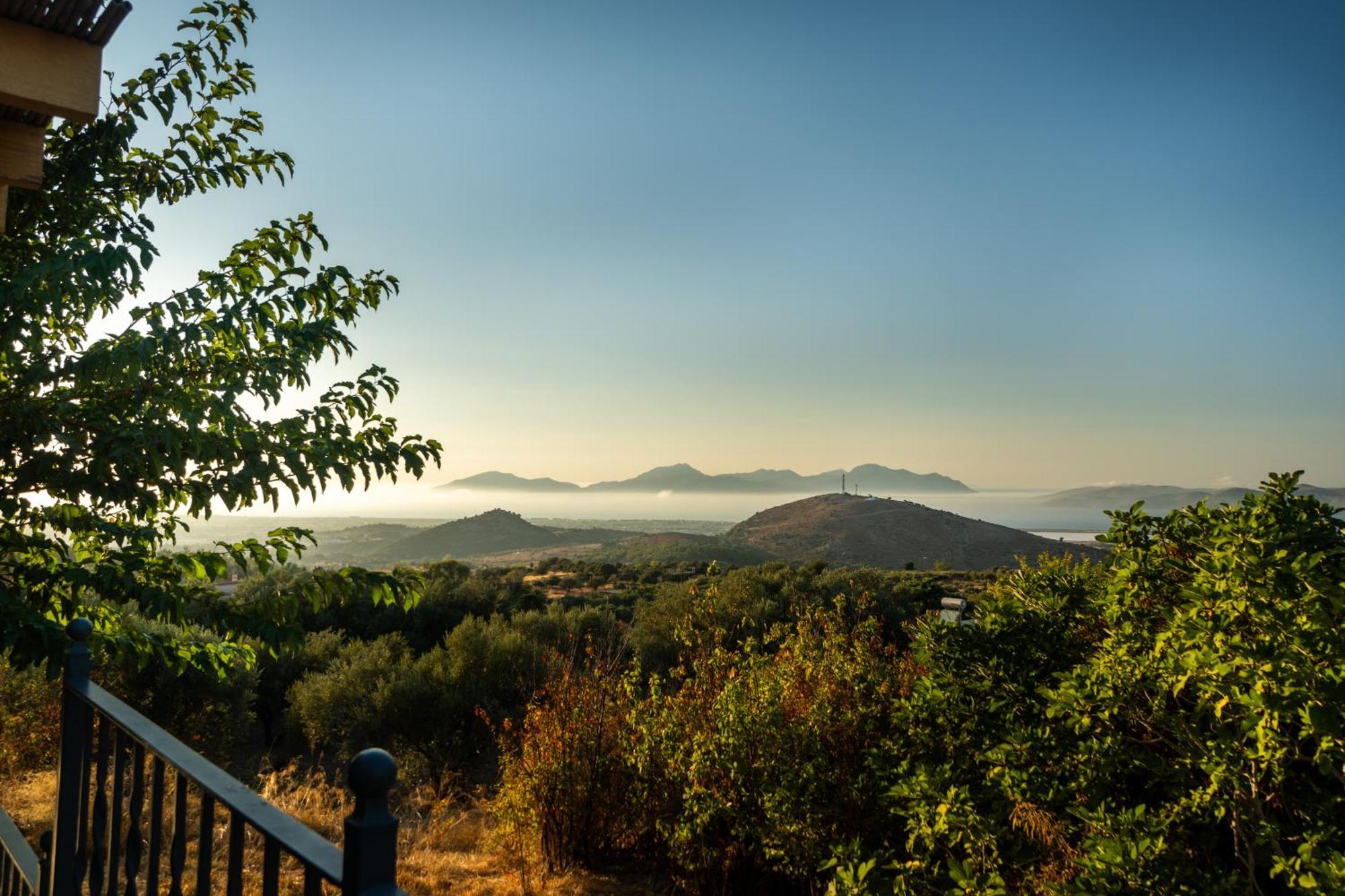Villa Rosa - Luxury Villas With Panoramic Views Lagoudi Zia Buitenkant foto