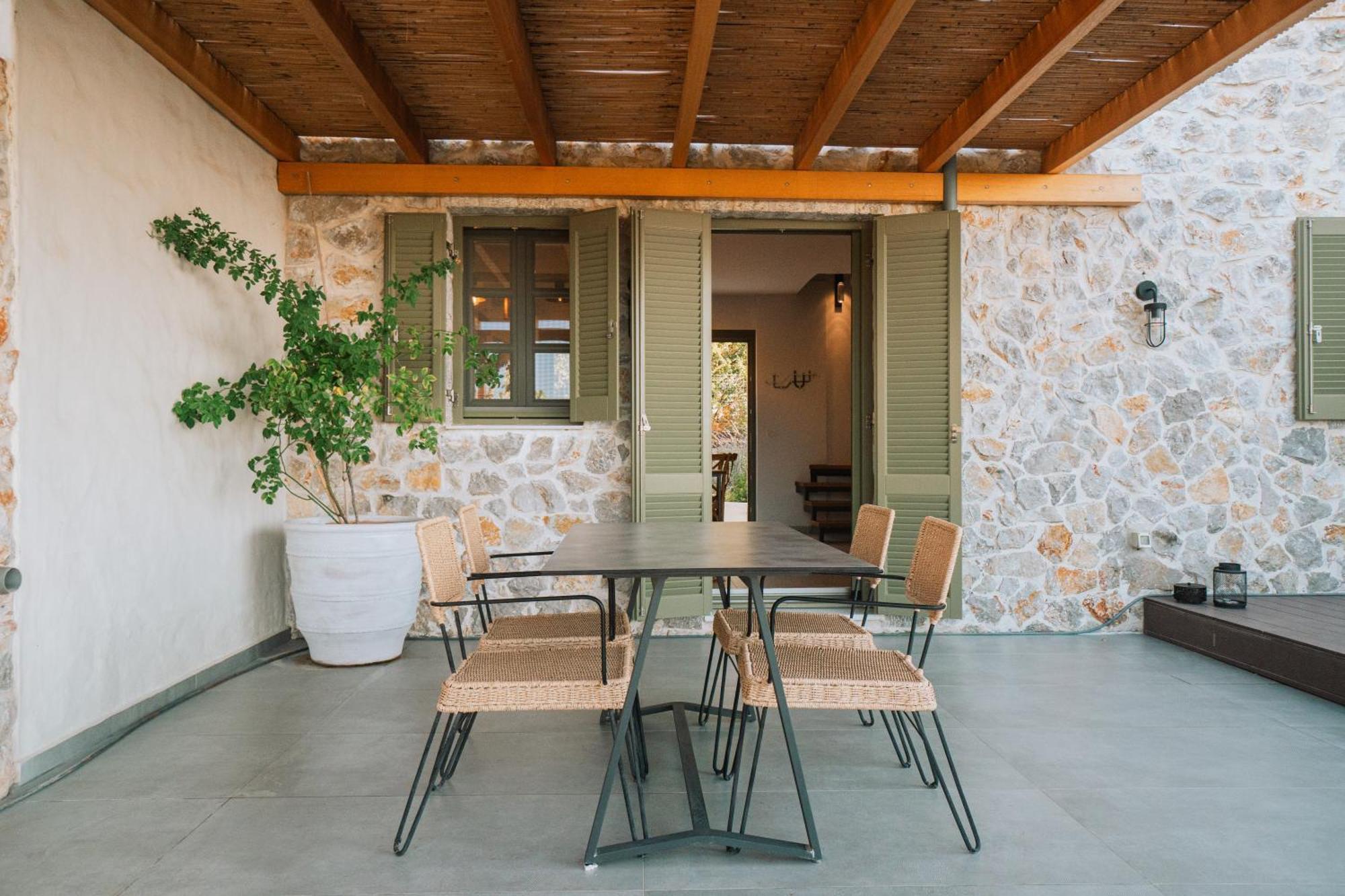 Villa Rosa - Luxury Villas With Panoramic Views Lagoudi Zia Buitenkant foto