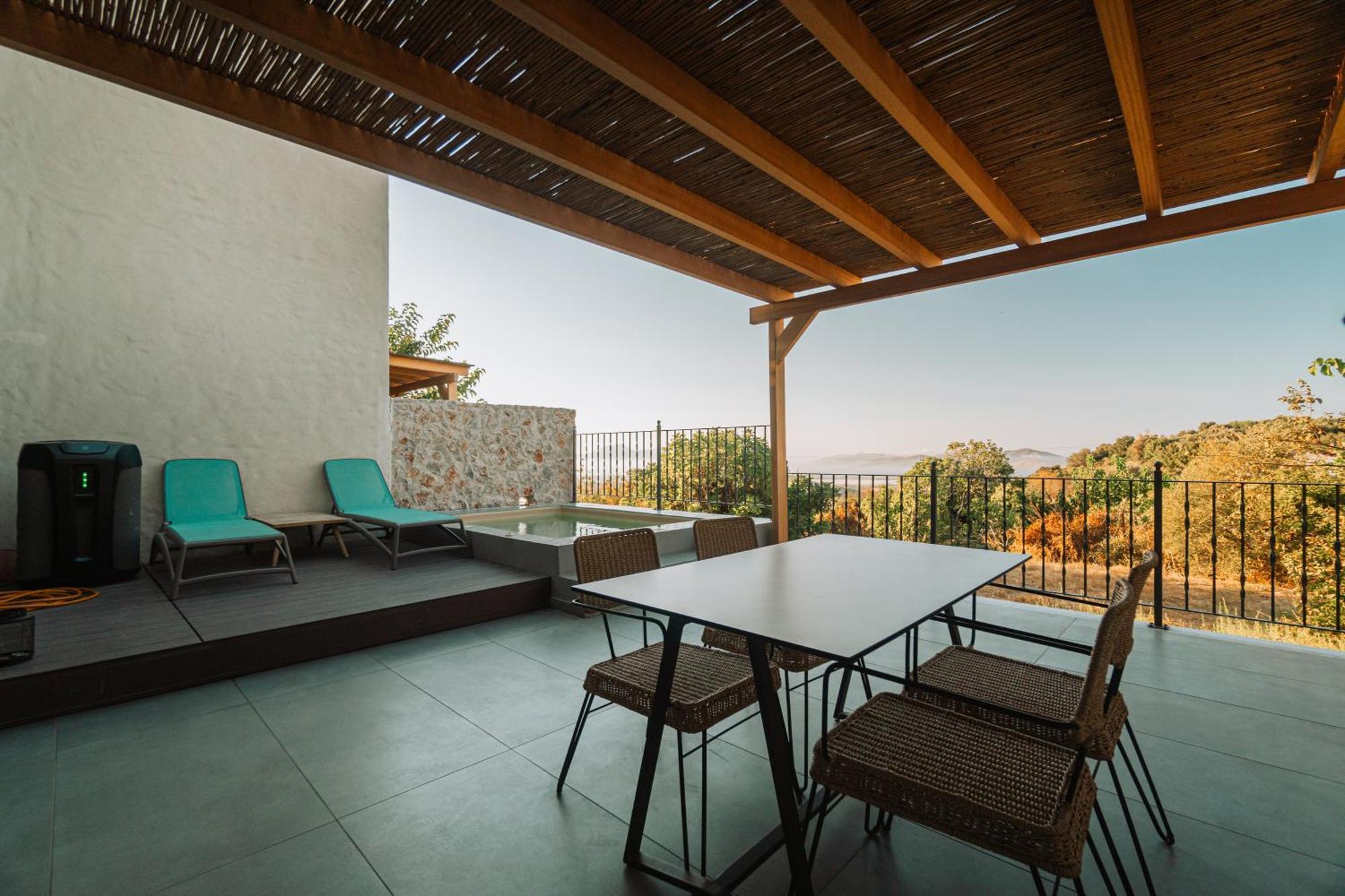 Villa Rosa - Luxury Villas With Panoramic Views Lagoudi Zia Buitenkant foto